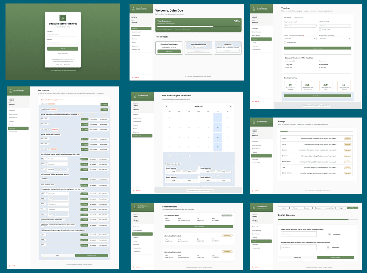 Client Prototype - Desktop